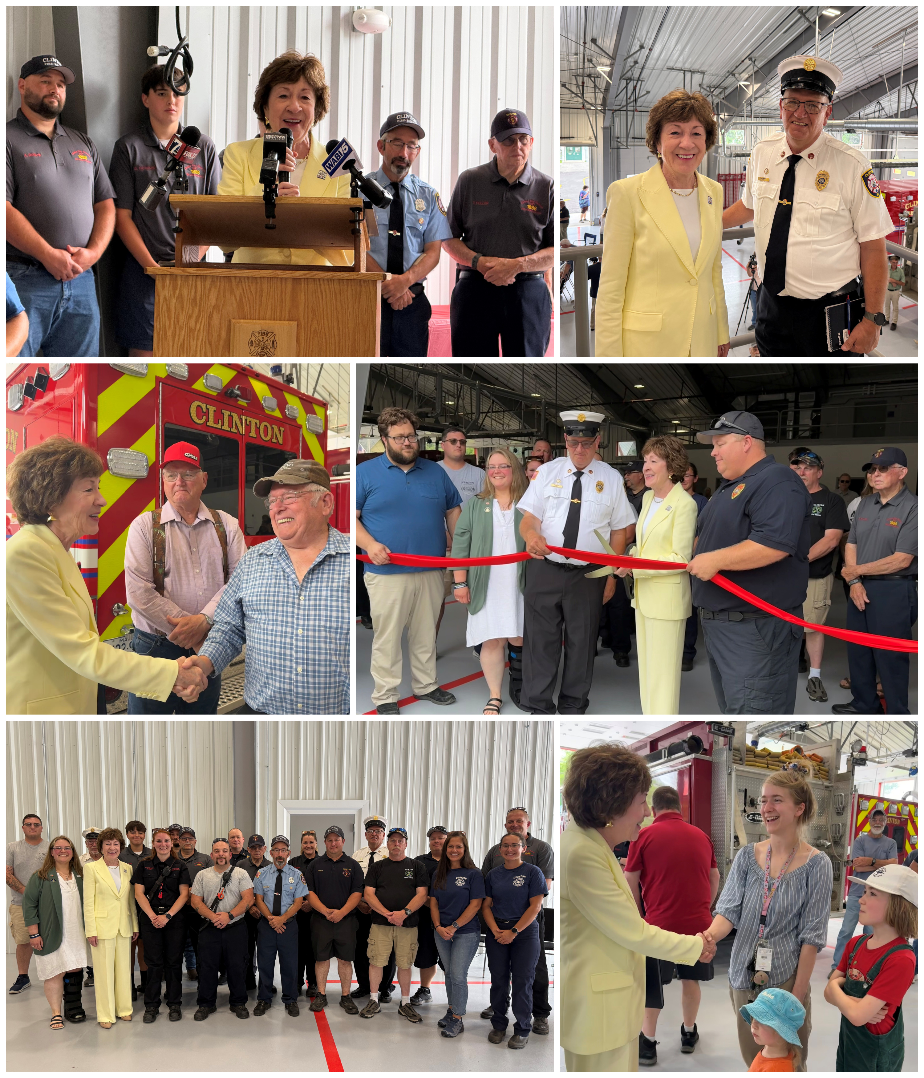 Clinton Fire Station Opening 2026