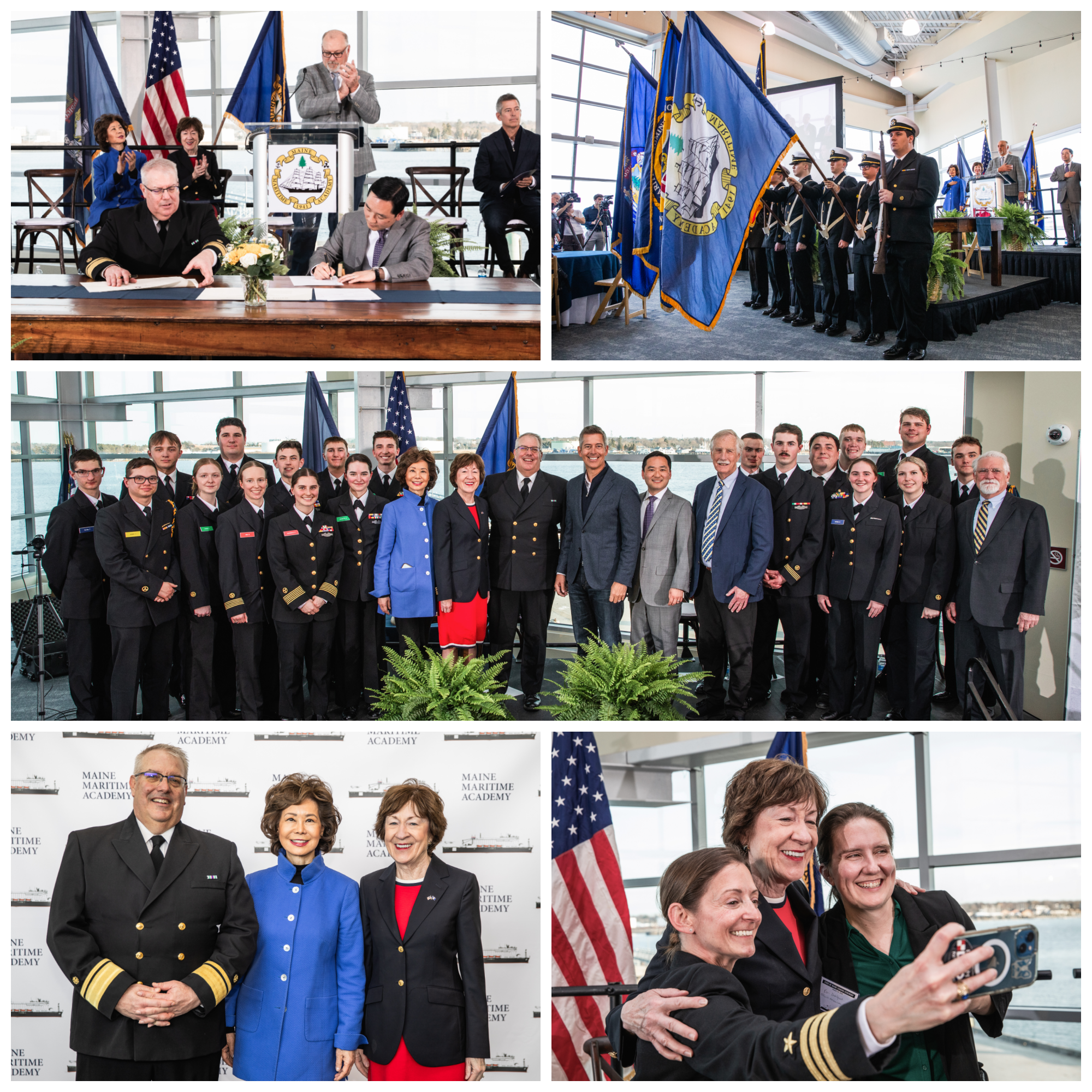 State of Maine Transfer Ceremony